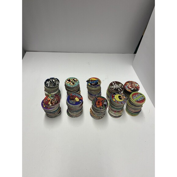 Lot of 500 Pogs / Milk Caps Unsorted! Retro Game Nostalgia! - Picture 1 of 5